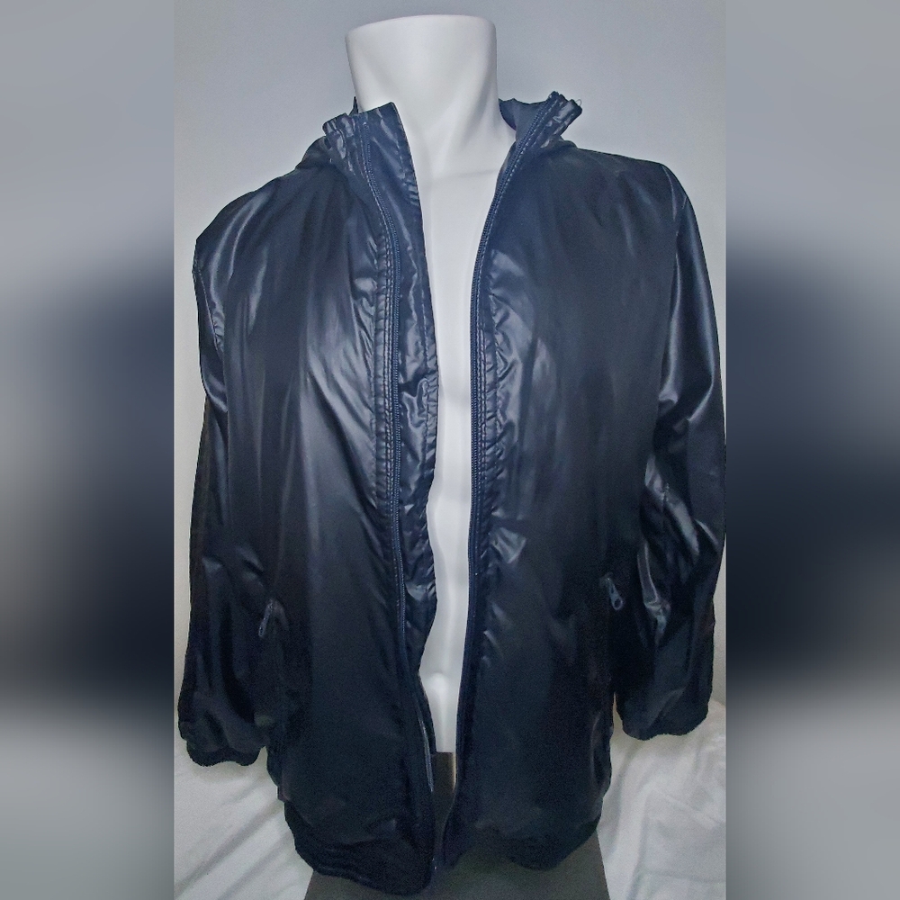 GAP Kids- Size XXL(14-16)- Black Hooded Windbreaker Jacket